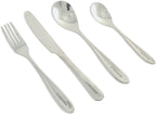 Titanium Flatware Set, 4-Piece Full Dinner Place Setting