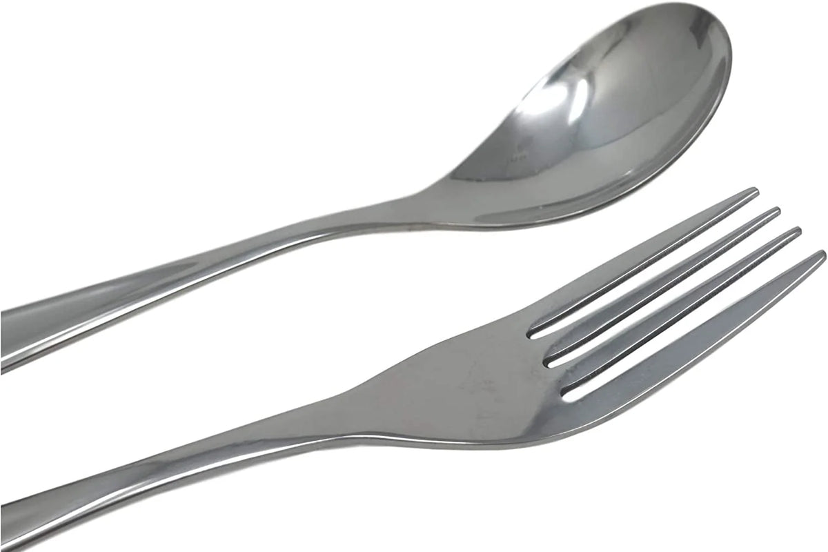 Titanium Flatware Set, 4-Piece Full Dinner Place Setting