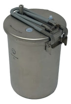 Titanium Pressure Cooker Pot with 1800ml Capacity, 35kPa Locking Lid and Ultralight 520g Design