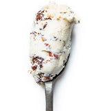 Toasted Coconut Almond Chip Ice Cream with Caramelized Shredded Coconut and Crunchy Salt-Roasted Almonds