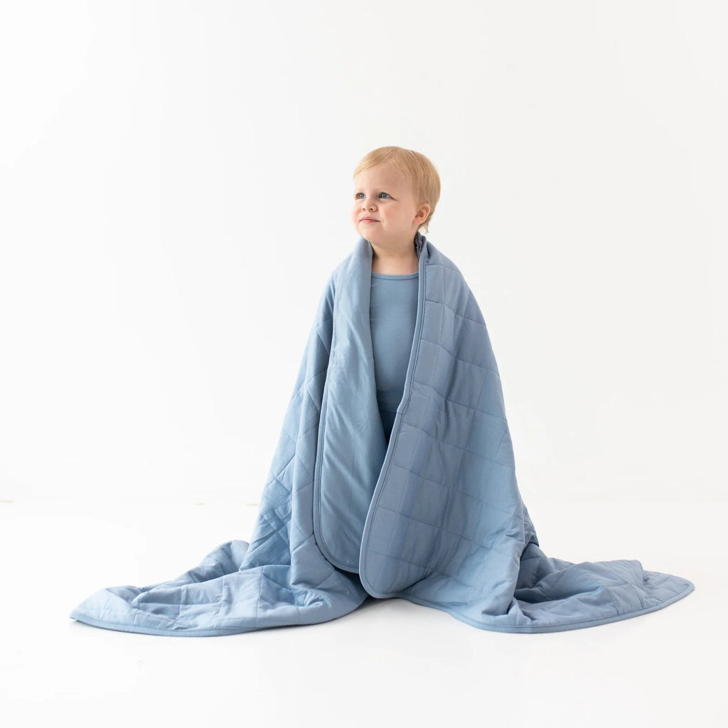 Toddler Blanket in Slate