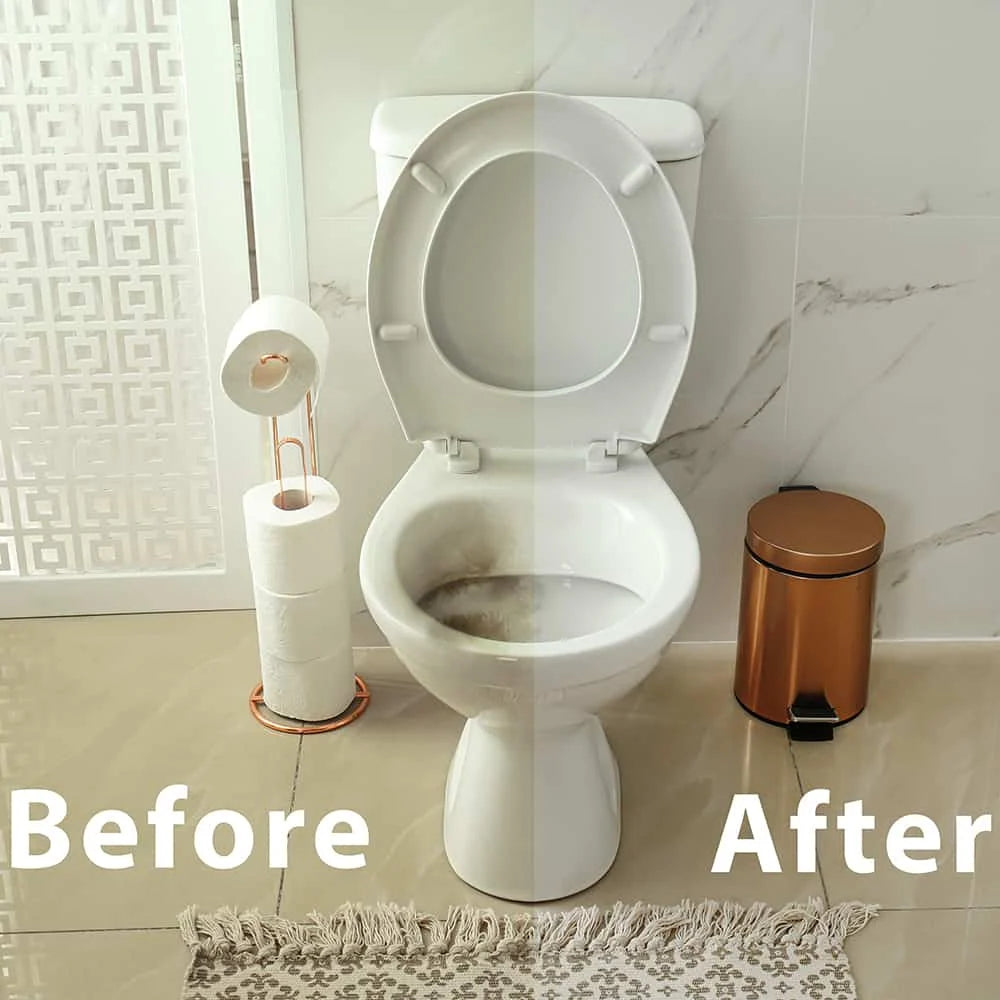 Toilet Bowl Cleaner Eco-Strips, 12 Compostable Strips