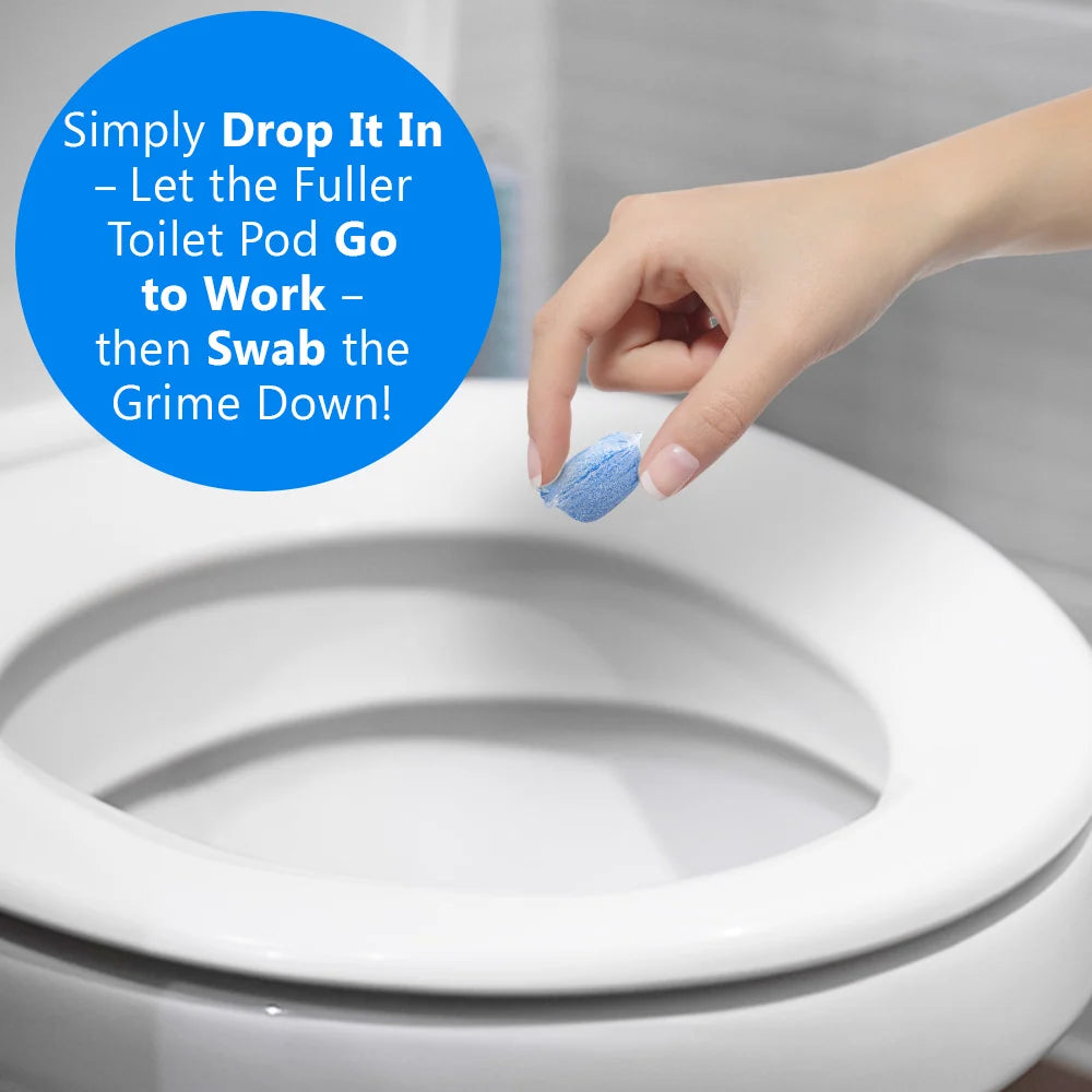 Toilet Bowl Cleaner Pods in a 24-Pack
