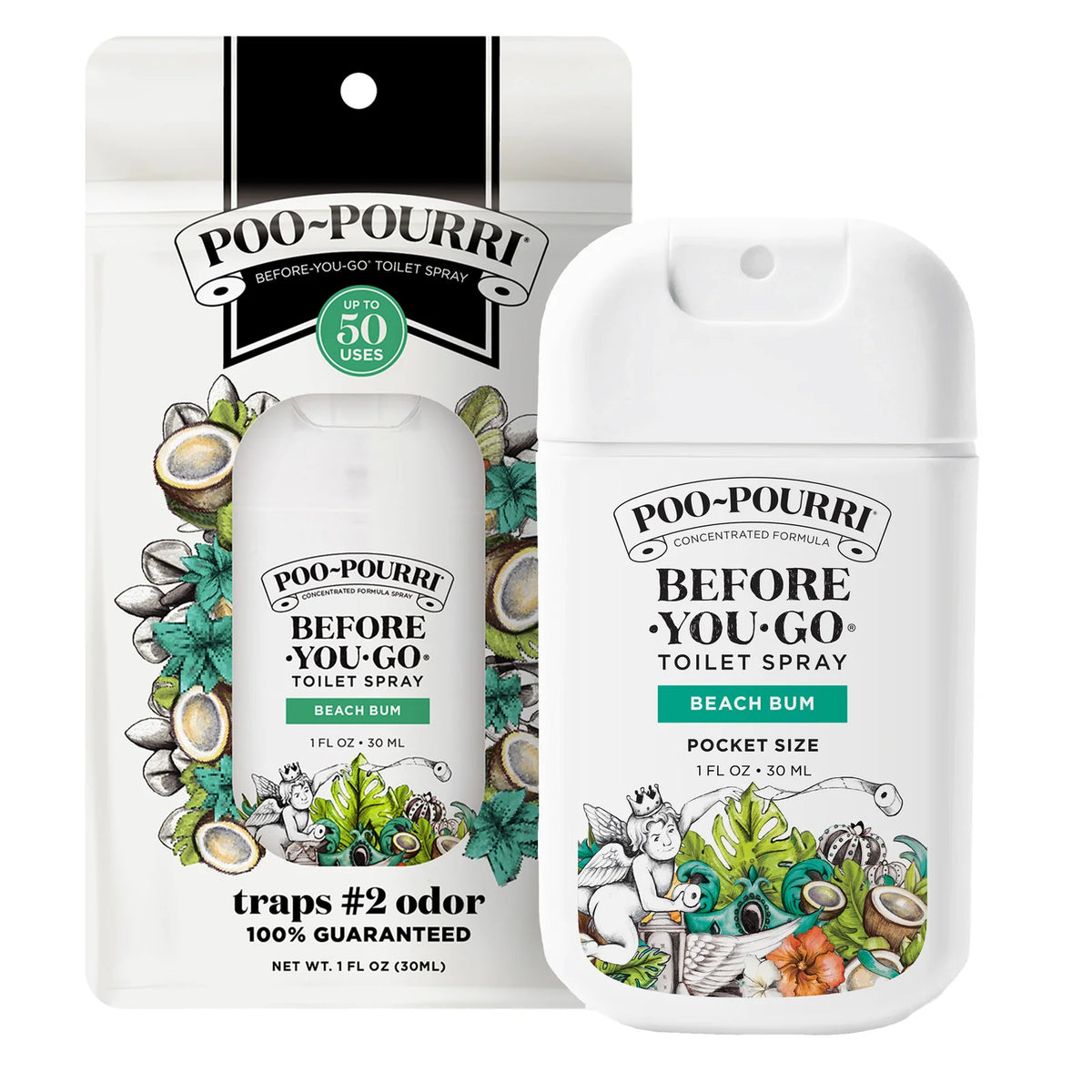 Toilet Spray, 50-Use Bottle (1oz)