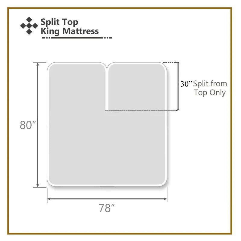 Top Split King Flannel Sheet Set in Heavyweight Brushed Cotton