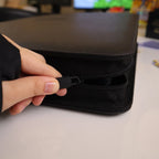 Toploader Binder for 216 Cards in Standard 35pt Holders, Featuring Side-Loading Pages and a Zipper Closure