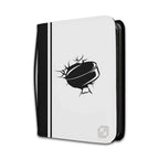 Toploader Binder for 216 Cards in Standard 35pt Holders, Featuring Side-Loading Pages and a Zipper Closure — Hockey