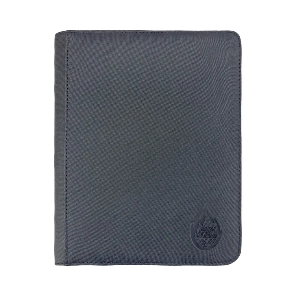 Toploader Binder in Black with 20 Pages for 160 Top Loaded Cards and a Scratch and Water Resistant Exterior