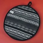 Tortilla Warmer with Insulated Polyester Liner for Flatbreads Up to 12 Inches, Chilmole or Talavera Color — Chilmole