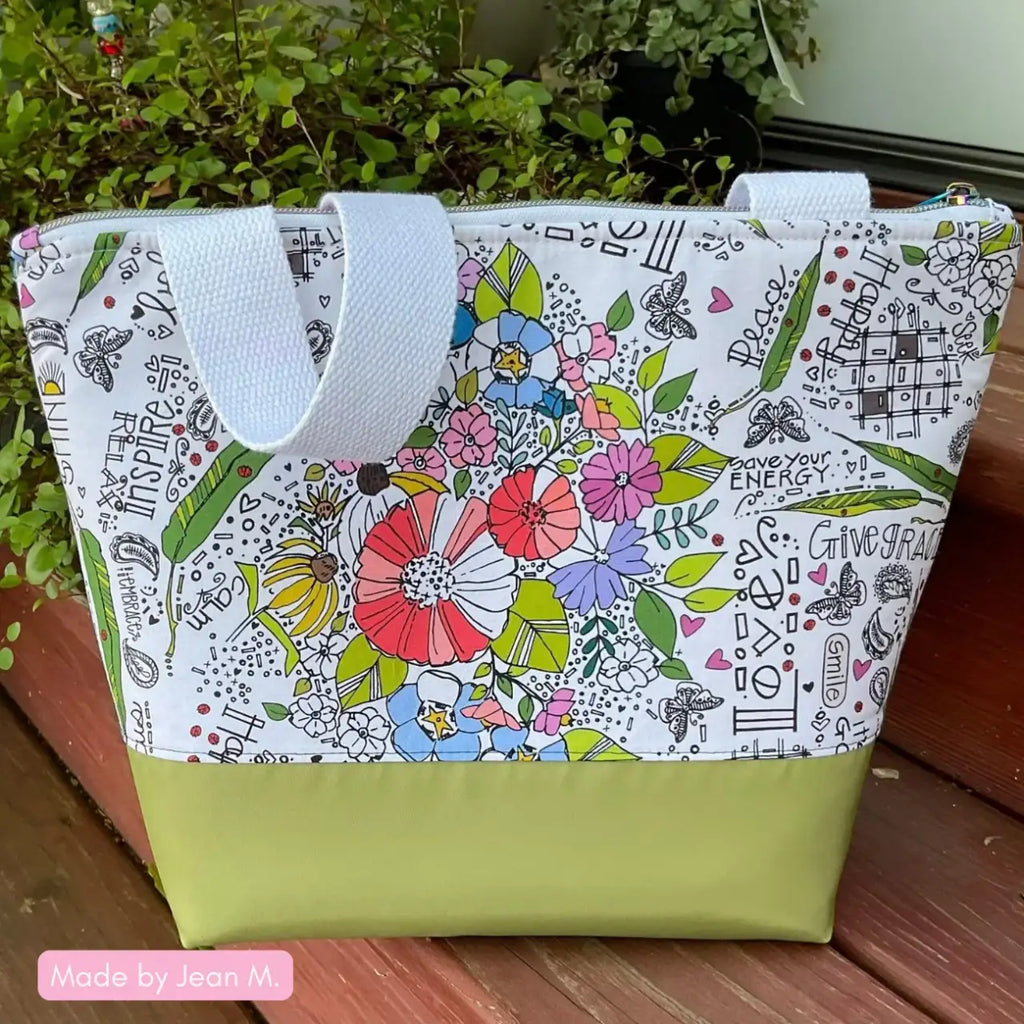 Tote Bag PDF Sewing Pattern in Three Sizes