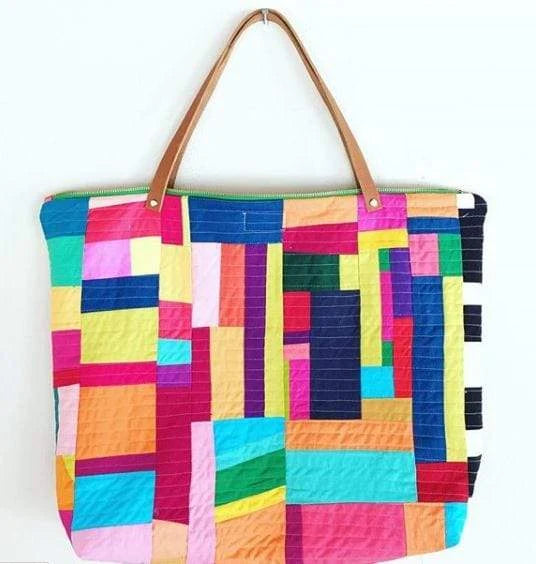 Tote Bag PDF Sewing Pattern in Three Sizes