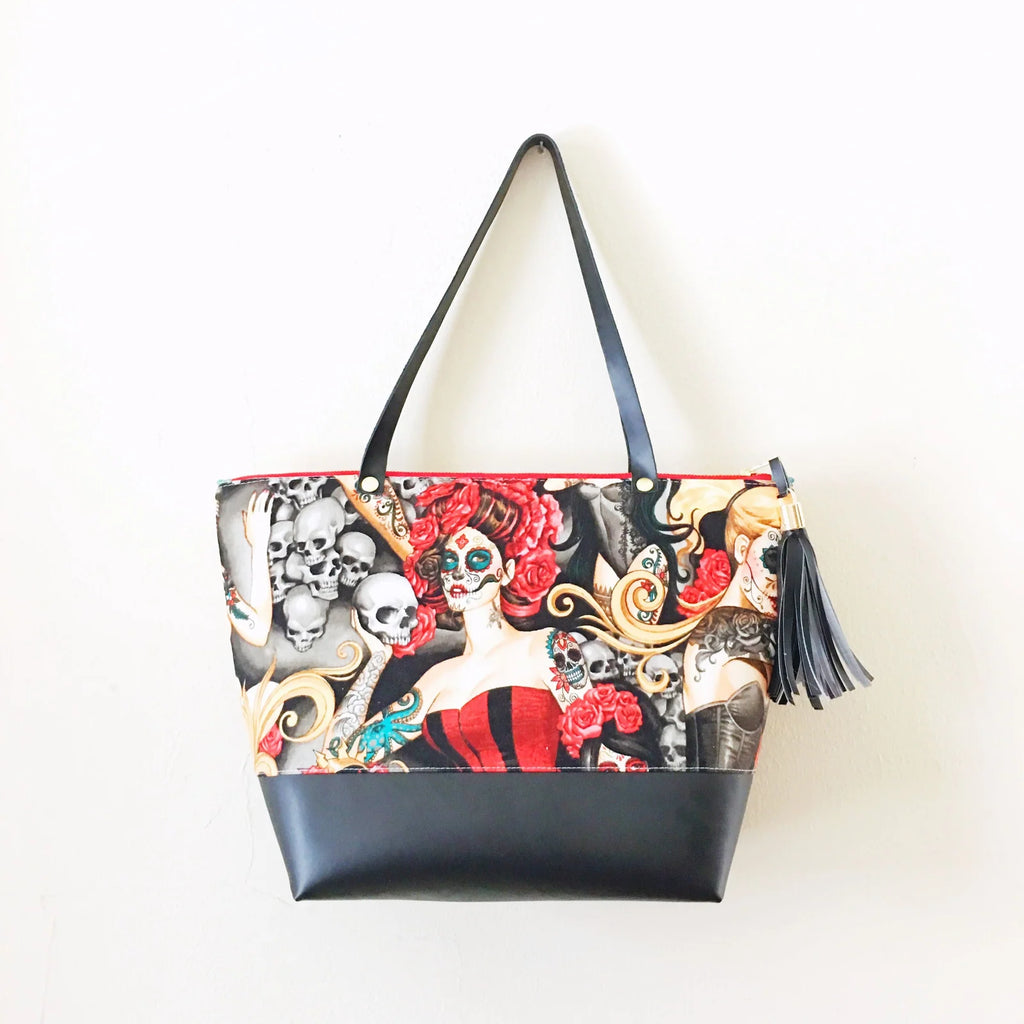 Tote Bag PDF Sewing Pattern in Three Sizes