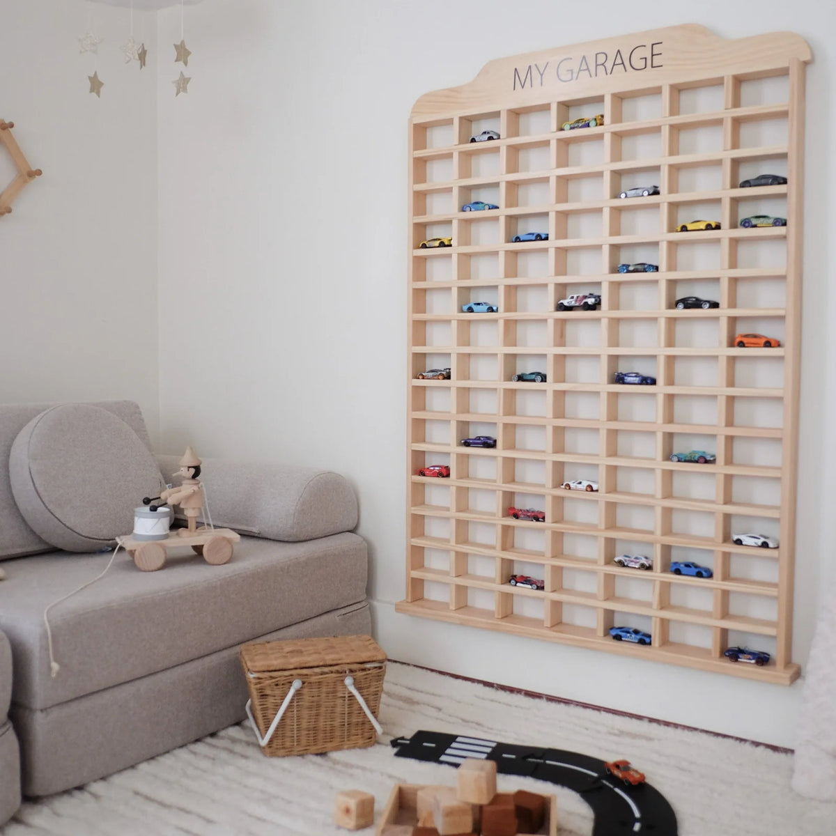 Toy Car Storage, 105 cars