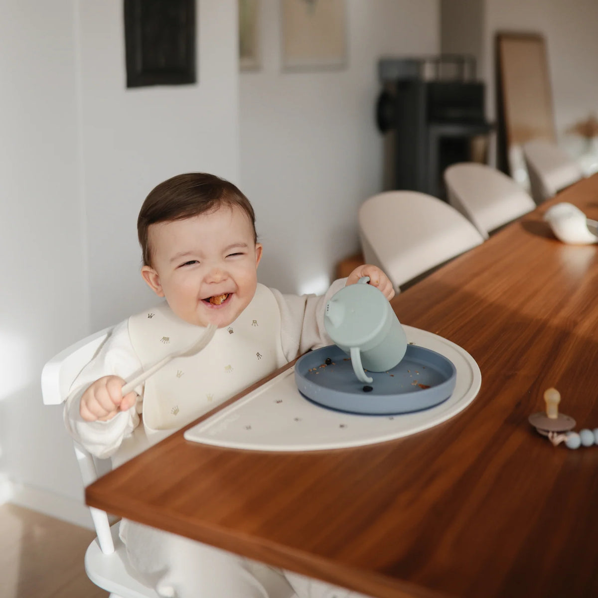 Trainer Sippy Cup with Easy-Grip Handles and a Removable Lid for Little Hands Learning to Drink