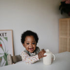 Trainer Sippy Cup with Easy-Grip Handles and a Removable Lid for Little Hands Learning to Drink