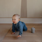 Trainer Sippy Cup with Easy-Grip Handles and a Removable Lid for Little Hands Learning to Drink