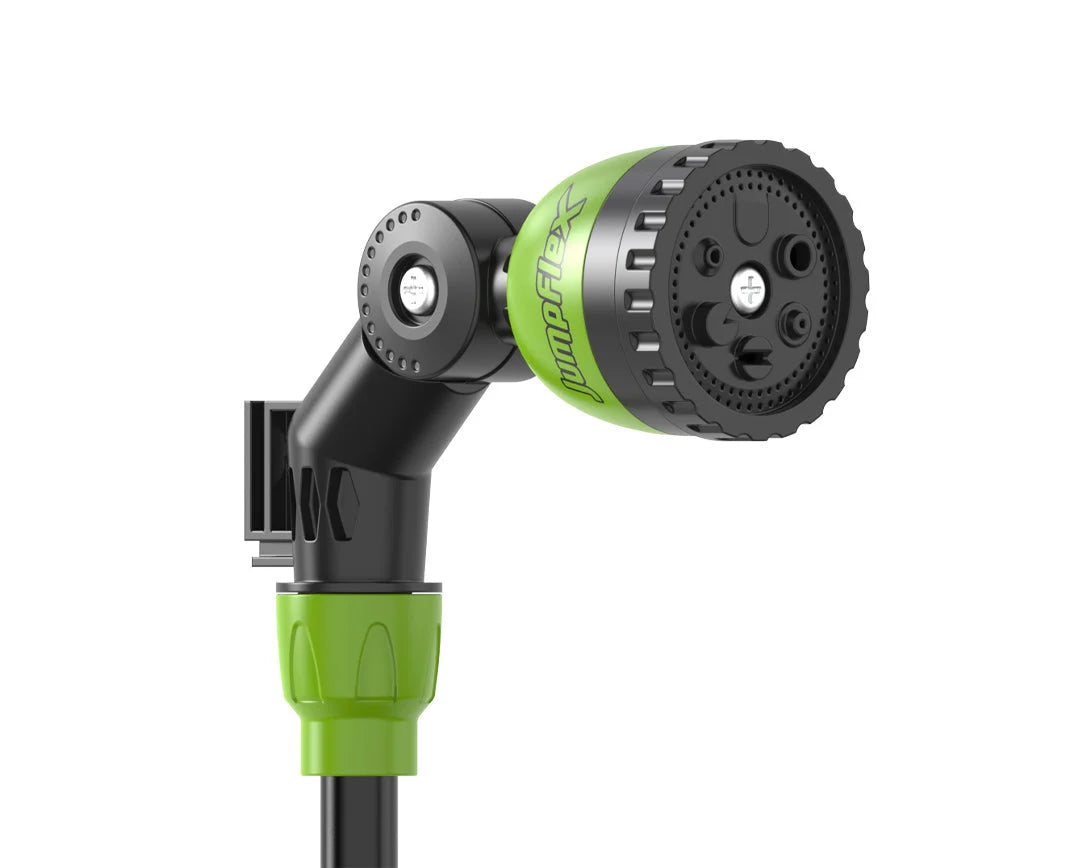 Trampoline Sprinkler Accessory with Adjustable 180-Degree Head and Five Spray Settings for Outdoor Water Play