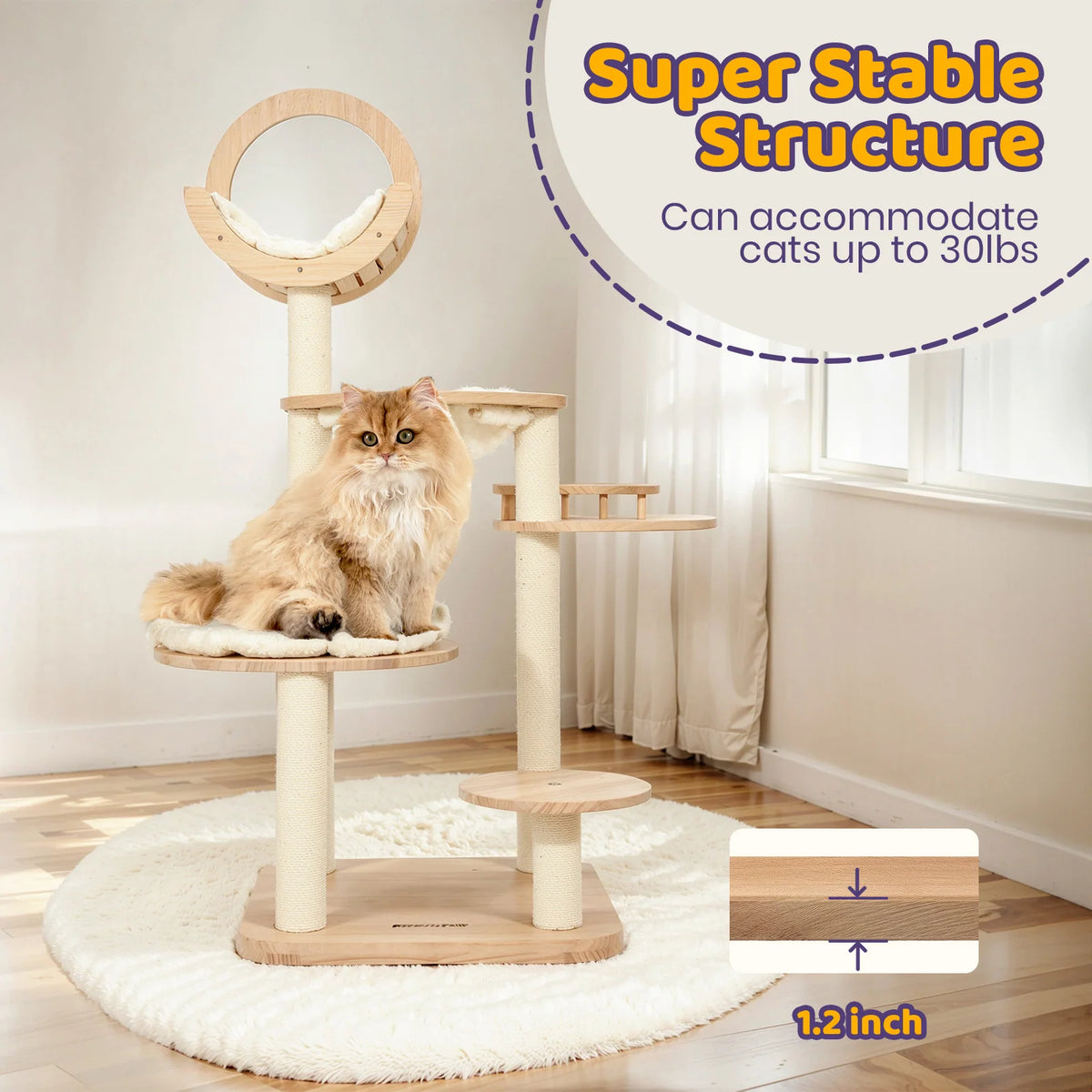 Transformable Cat Tree in Hammock Style