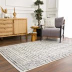 Transitional Bohemian Area Rug in Machine-Woven Polypropylene