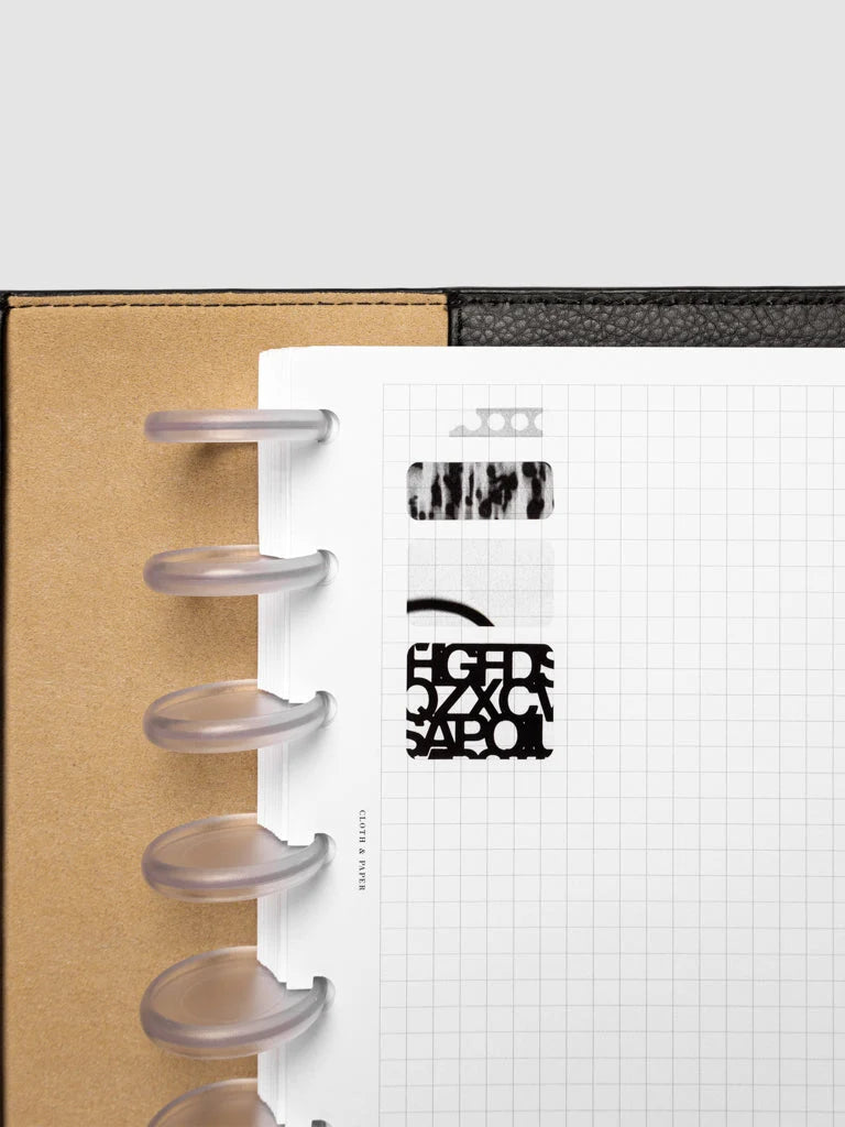 Transparent Time Block Sticker Set for Planner Scheduling with Rounded Boxes in Ten Colorway