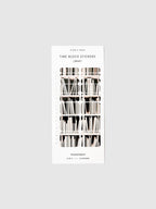 Transparent Time Block Sticker Set for Planner Scheduling with Rounded Boxes in Ten Colorway