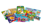 Travel Activity Toy Pack for Toddlers with 9 Entertainment Items, Crayons and Reusable Rucksack for Trips