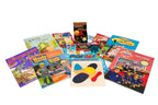 Travel Activity Toy Pack for Toddlers with 9 Entertainment Items, Crayons and Reusable Rucksack for Trips