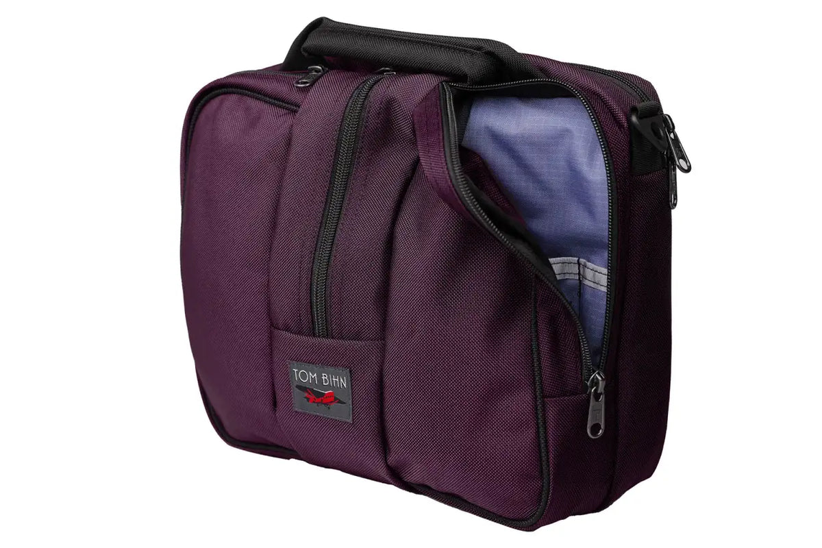 Travel Briefcase, Aubergine Ballistic/Dusk 210