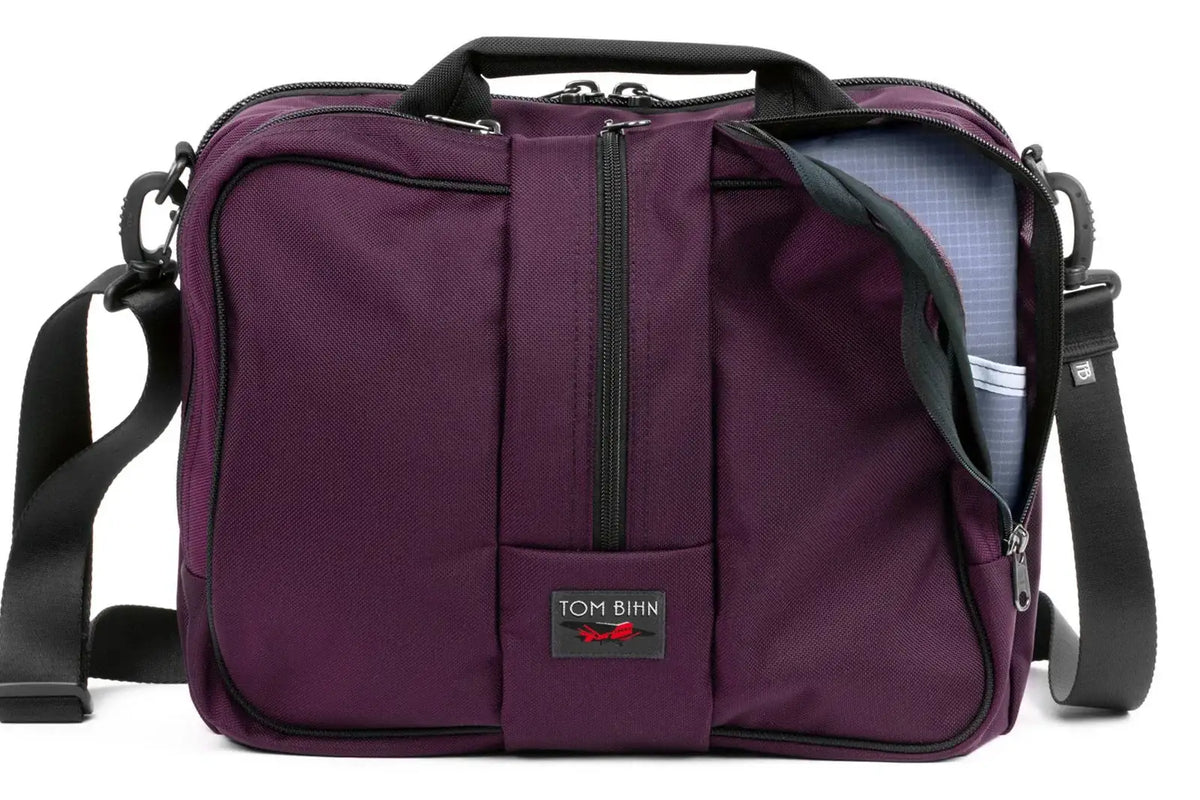 Travel Briefcase, Aubergine Ballistic/Dusk 210