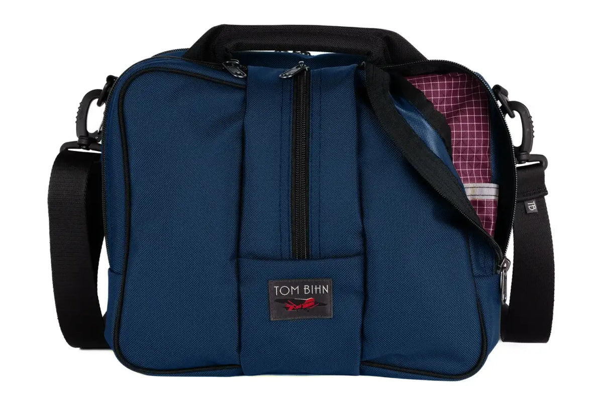 Travel Briefcase, Deep Blue Ballistic/Acai 200
