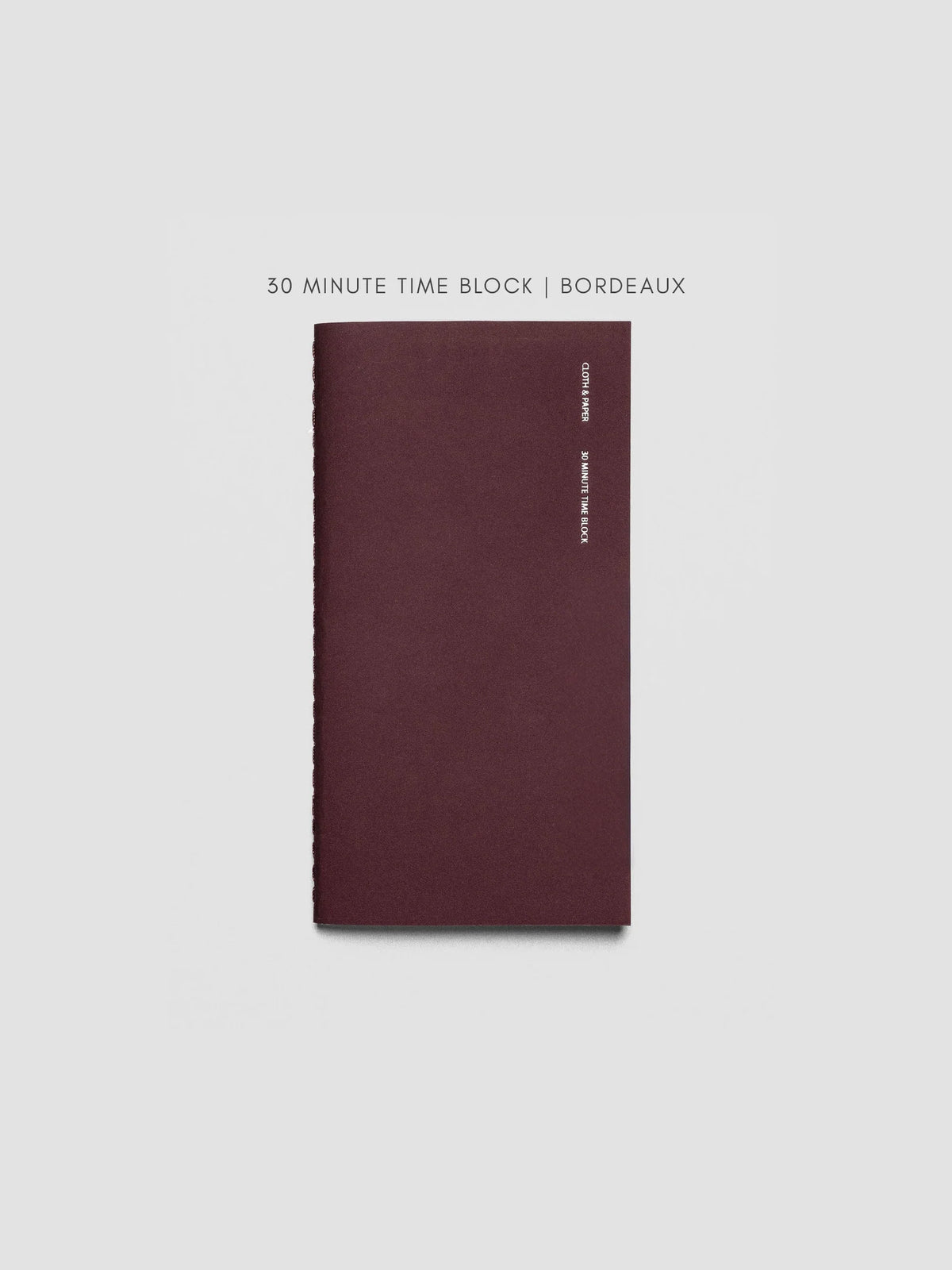 Travel Notebook Bundle with Three 64-Page Notebooks and a Clear Vinyl Cover for Planning and Journaling