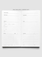 Travel Notebook Bundle with Three 64-Page Notebooks and a Clear Vinyl Cover for Planning and Journaling