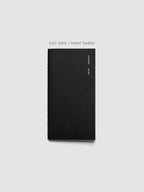 Travel Notebook Bundle with Three 64-Page Notebooks and a Clear Vinyl Cover for Planning and Journaling