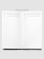 Travel Notebook Bundle with Three 64-Page Notebooks and a Clear Vinyl Cover for Planning and Journaling