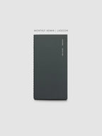 Travel Notebook Bundle with Three 64-Page Notebooks and a Clear Vinyl Cover for Planning and Journaling