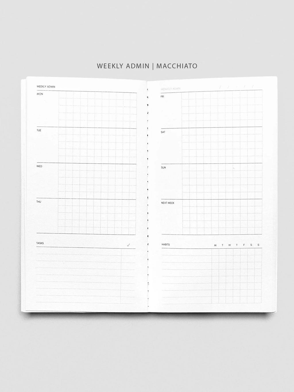 Travel Notebook Bundle with Three 64-Page Notebooks and a Clear Vinyl Cover for Planning and Journaling