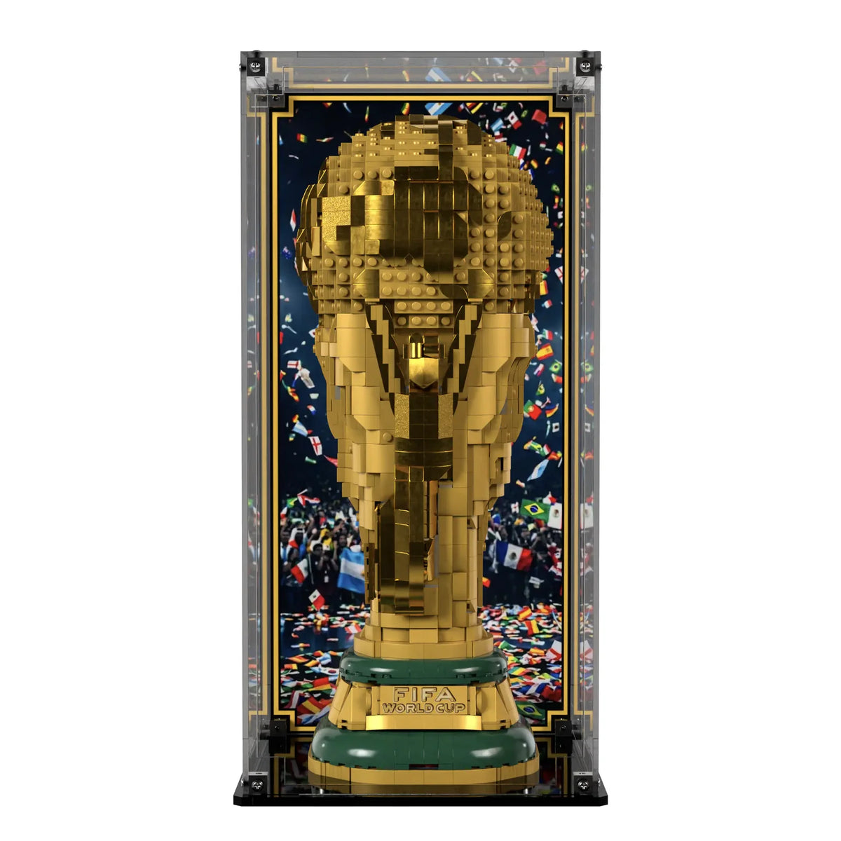 Trophy Display Case, Printed Background