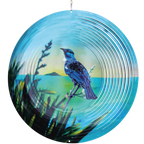 Tūī Bird Wind Spinner