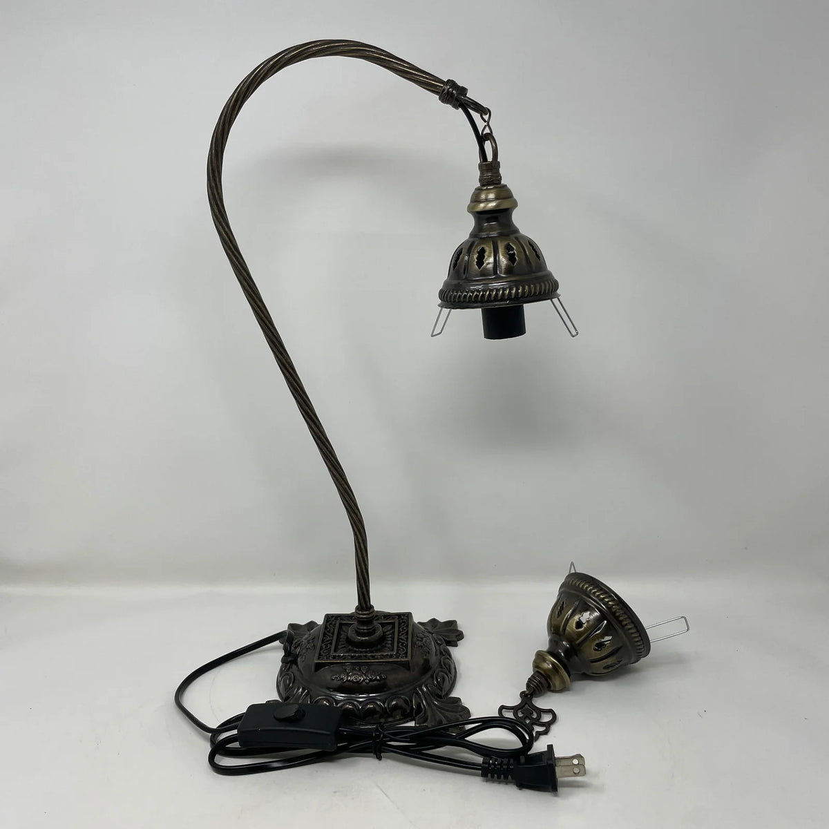 Turkish Mosaic Table Lamp Fixtures in Metal