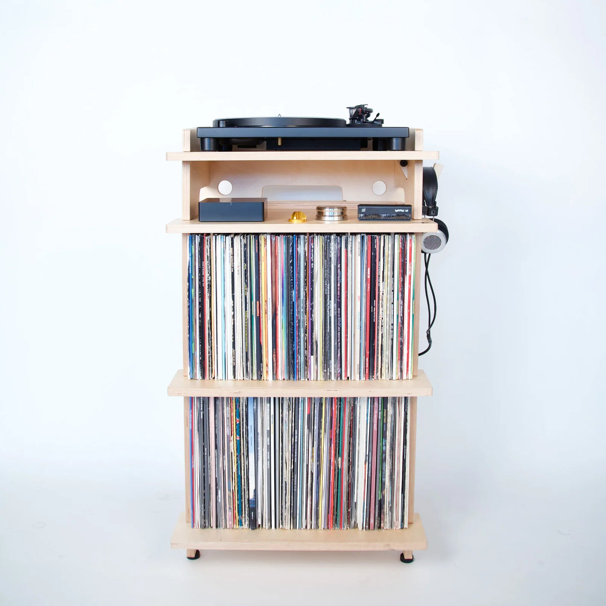 Turntable Stand, Standard Height-Baltic Birch