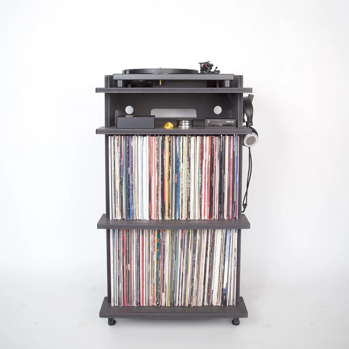 Turntable Stand, Standard Height-Carbon