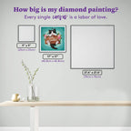 Tuxedo Kitten Diamond Painting Kit
