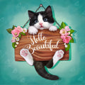 Tuxedo Kitten Diamond Painting Kit