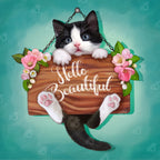 Tuxedo Kitten Diamond Painting Kit
