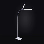Twin-Shade LED Floor Lamp