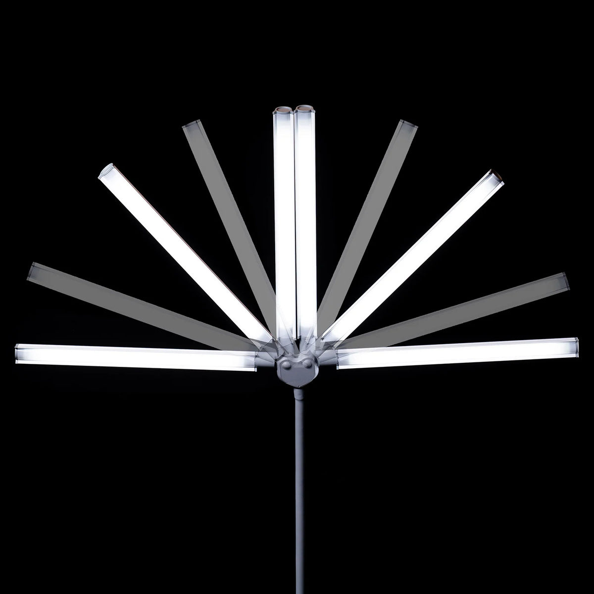 Twin-Shade LED Floor Lamp
