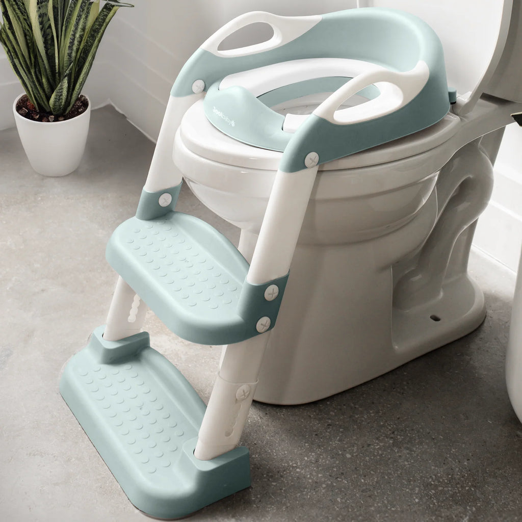 Two-Step Ladder Potty Training Seat, Aqua