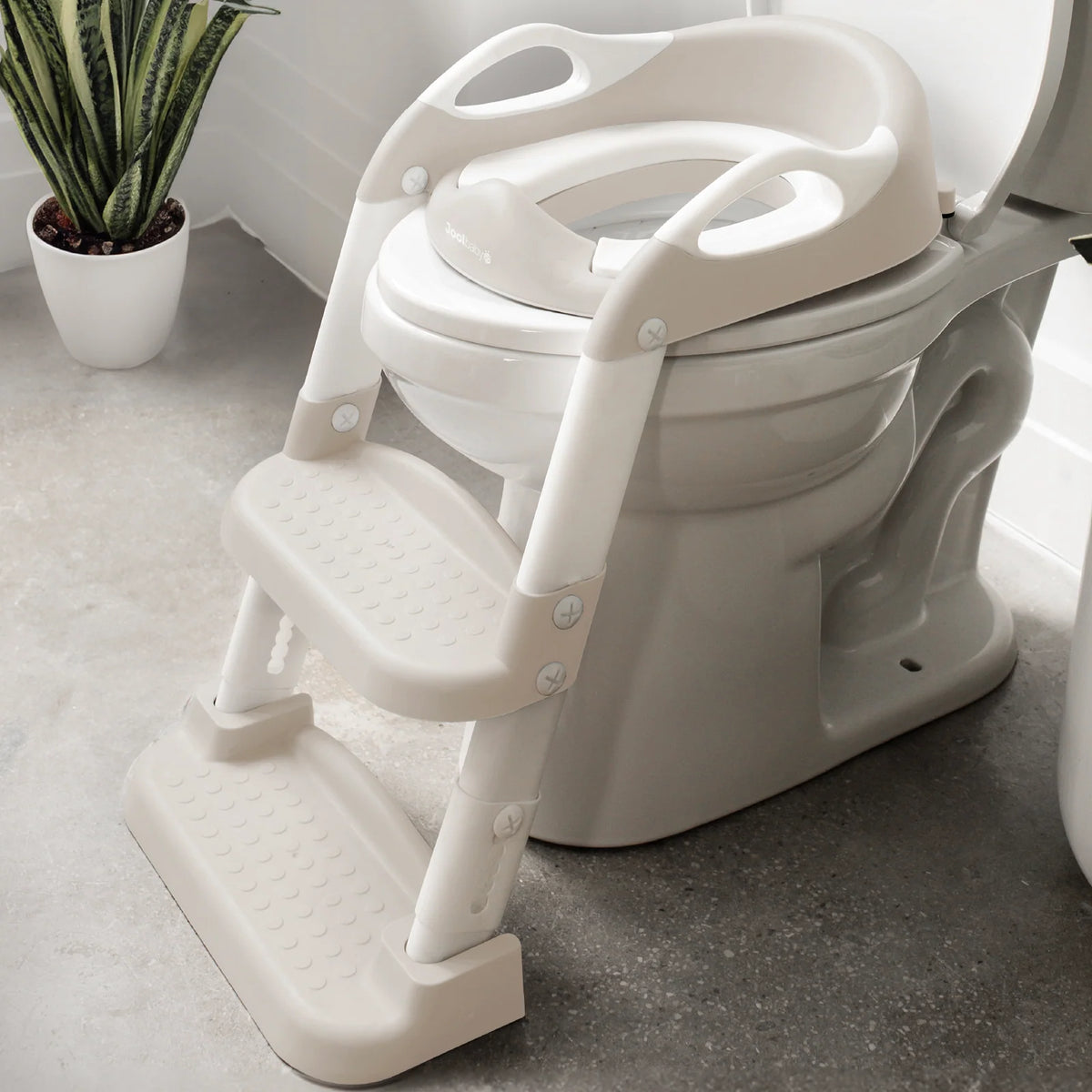 Two-Step Ladder Potty Training Seat, Oatmeal