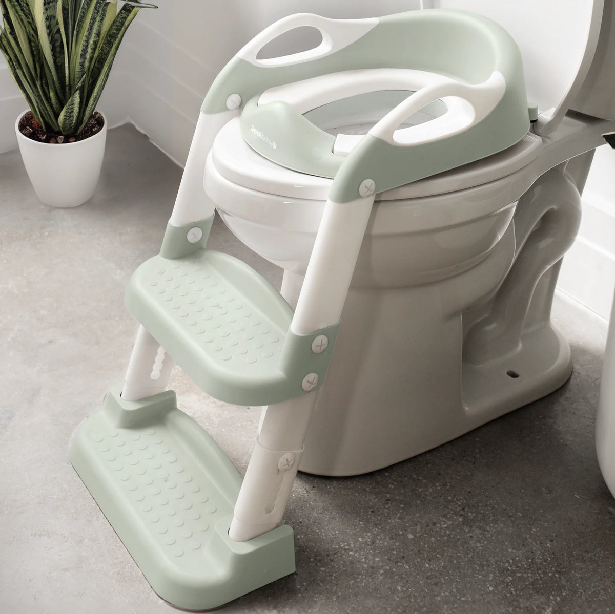 Two-Step Ladder Potty Training Seat, Sage