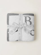 Ultra-Soft ABC Blanket in a Medium Weight Knit, 30 x 40 Inches